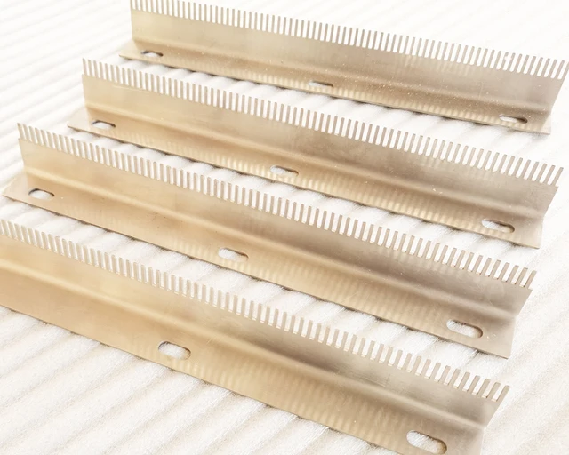 Copper Combs Hot Sales Food Grade for Zhengya CNC Lathed Chinese Noodle Combs for Cup Noodles Production Line