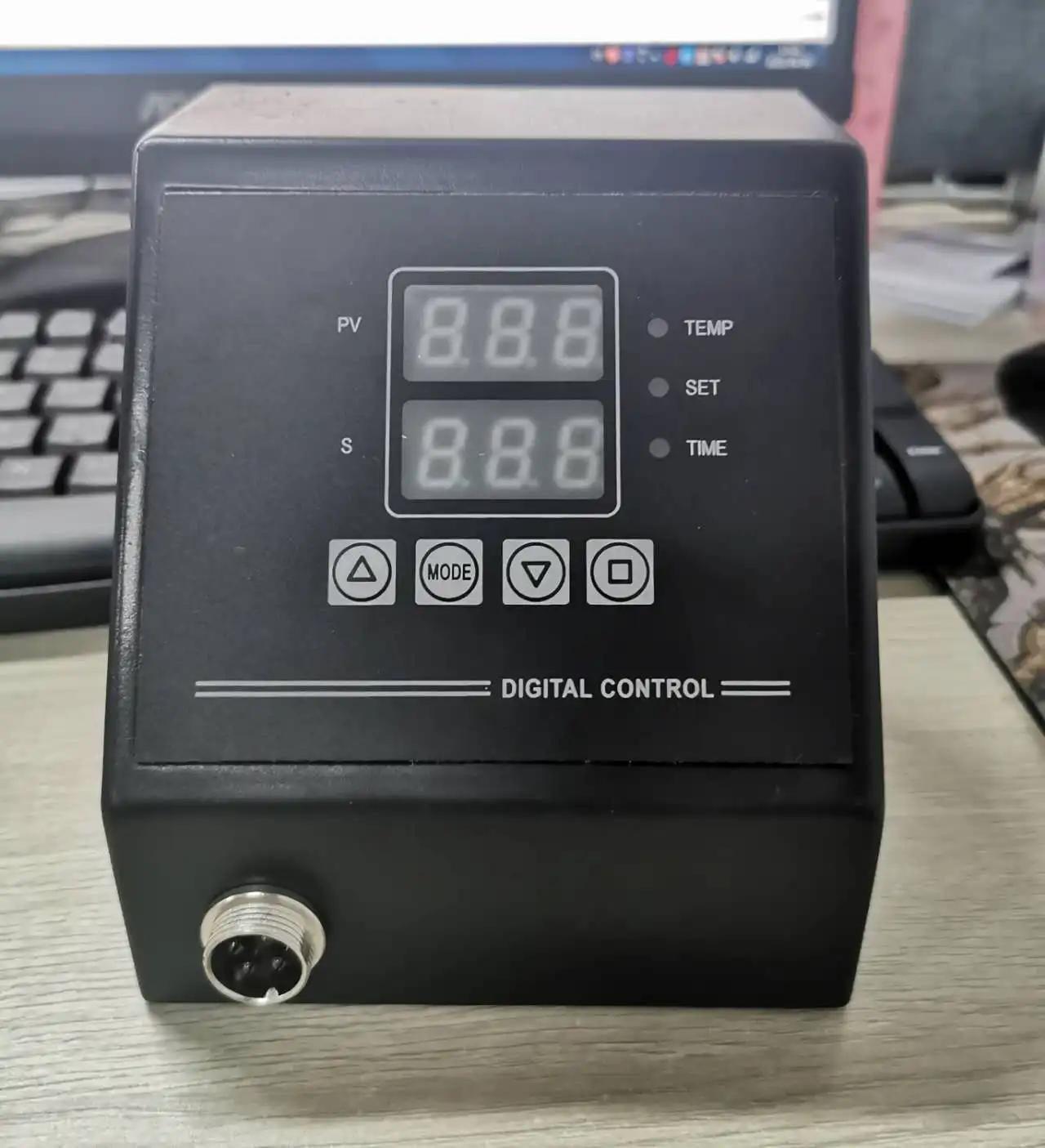 MIDA Heat Press Control Box Replacement Digital Panel Accessory Machine 1400W Temperature Controller 110V Attachment