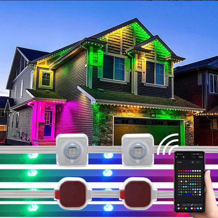 Waterproof Rgb Led Christmas Party Wedding Decoration Pixel Track