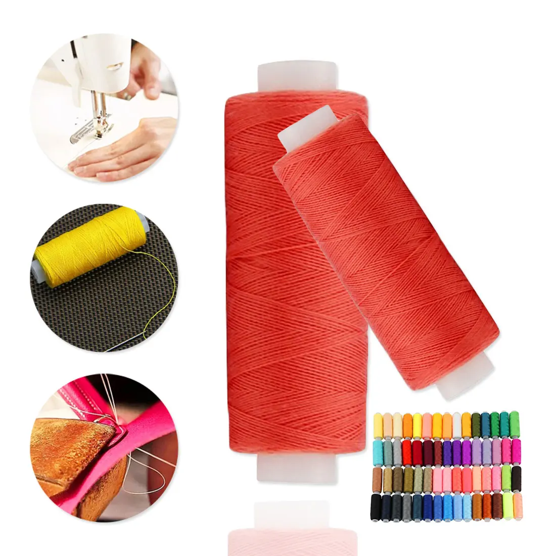 Polyester Thread Set Strong And Durable Sewing Threads For Hand