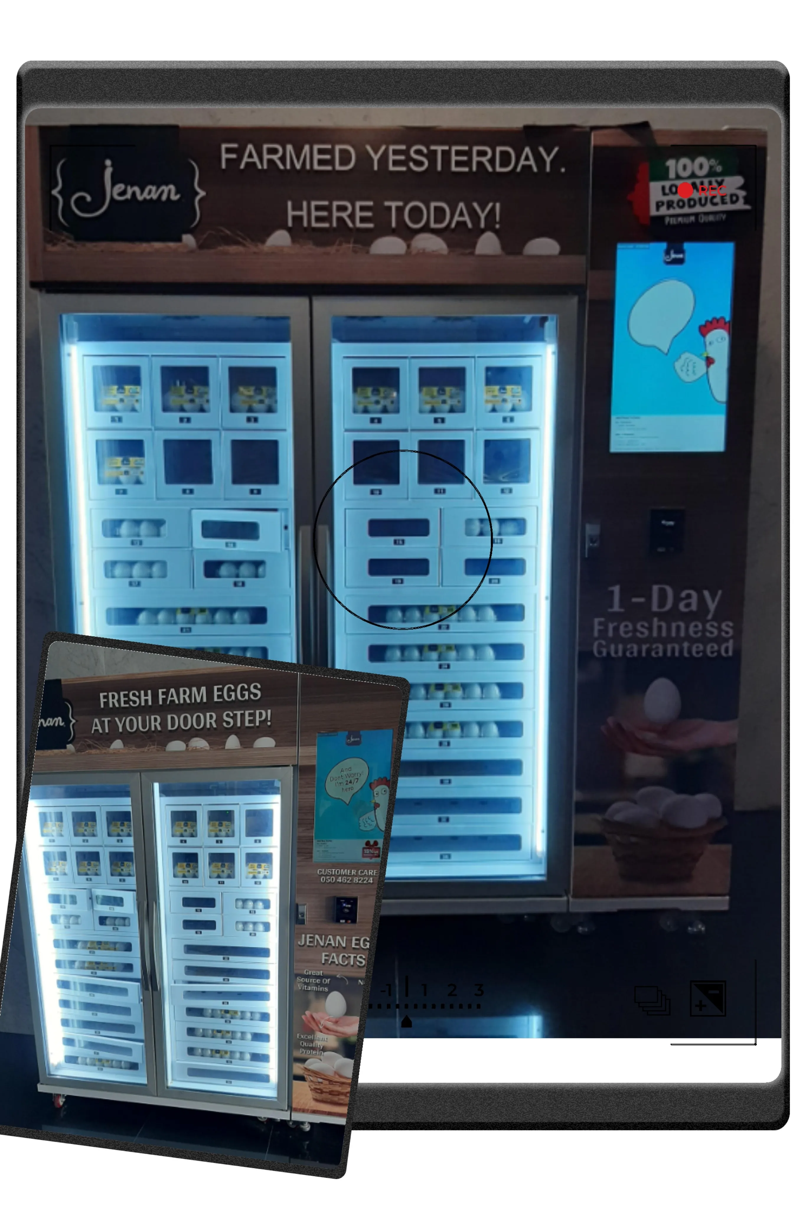 Frozen Food Smart Locker Bento Lunch Box Freezer Locker Vending Machine