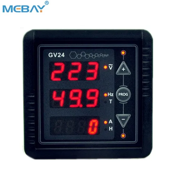 Multifunctional Digital Meter GV24 MKII Generator AC Voltage Frequency Current Meter