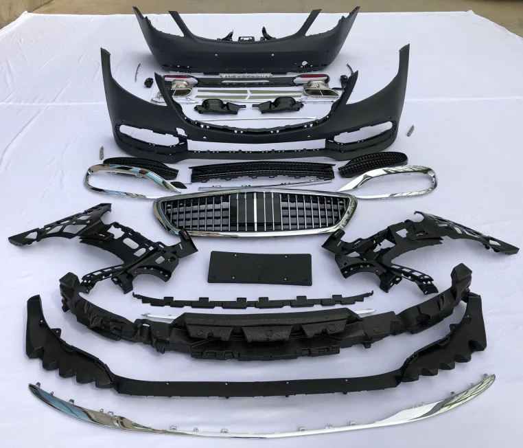 New Condition Mercedes W222 Maybach S560 Front Bumper Body Kit Plastic Front and Rear Bumpers