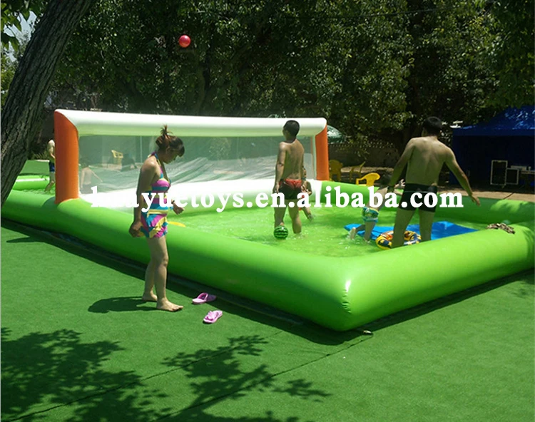 Commercial Inflatable Volleyball Pitch Beach Inflatable Water