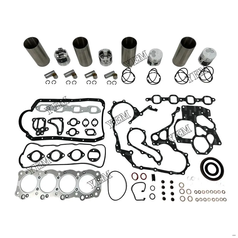 Overhaul Kit With Piston Rings Liner Gasket Kit 8-94201-492-0 Fit for Isuzu 4FB1 Construction Machinery Spare Parts