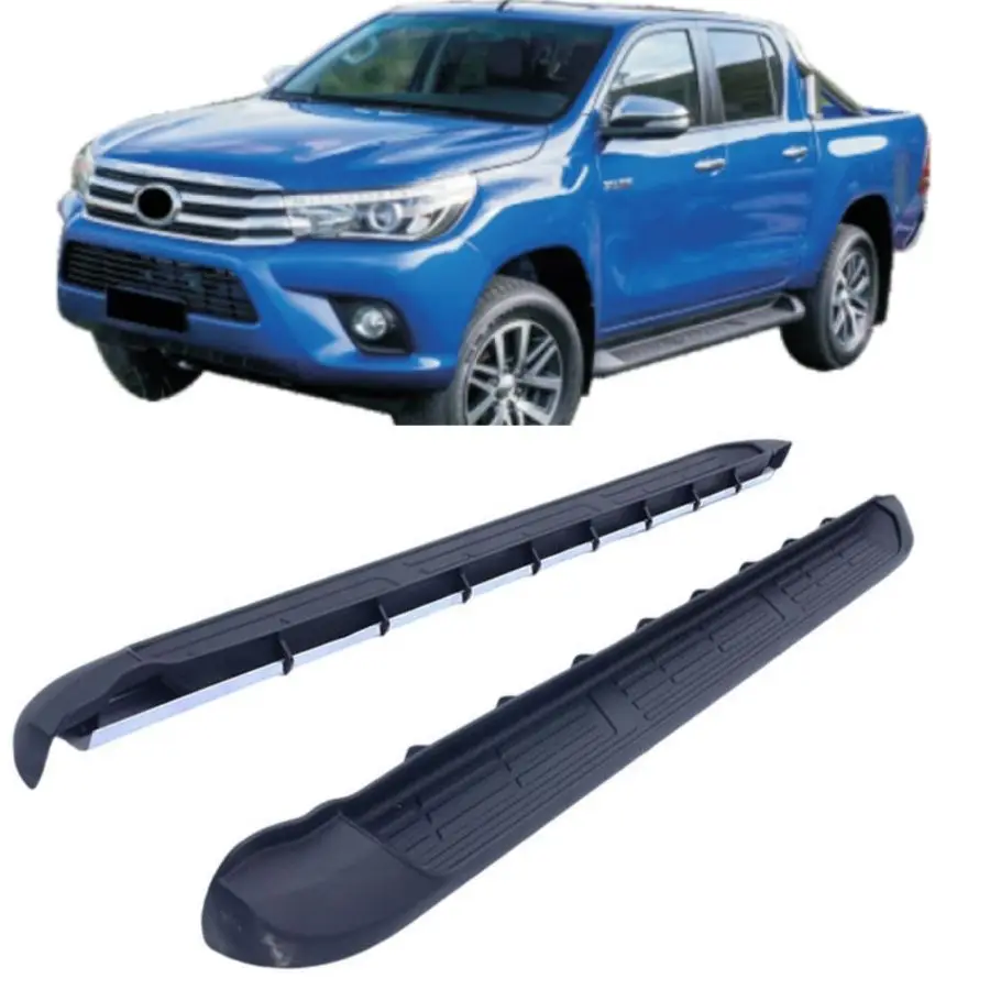 Foot Step Pedal Running Boards for Toyota 2015 - 2021 Hilux Revo Side Step SUV Accessories Auto Spare Body Parts