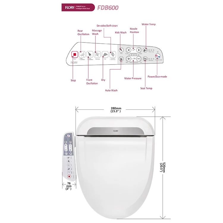 Горячая Распродажа, подвижная насадка, умное биде, сиденье для унитаза
