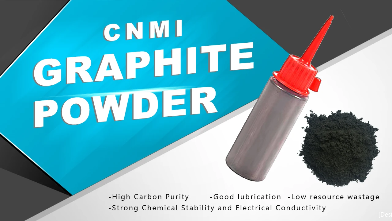 CNMI 80 Mesh High Pure Graphite Powder Price Graphite Powder for Artists Powdered Graphite Dry Lubricant
