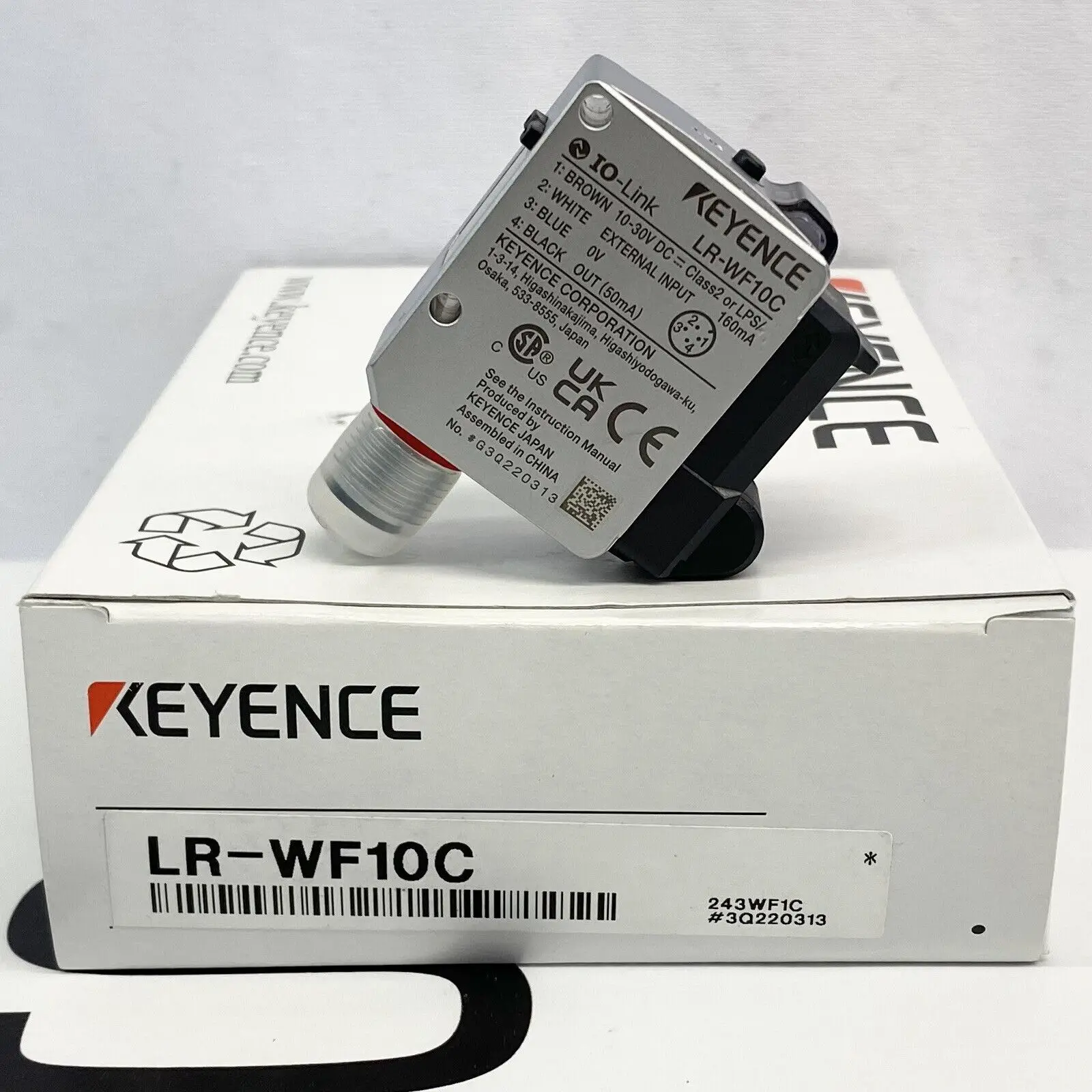 キーエンス・LR-WF10 3個 LR-WF10 KEYENCE 新品 180日保証 送料無料 保証付【適格請求書