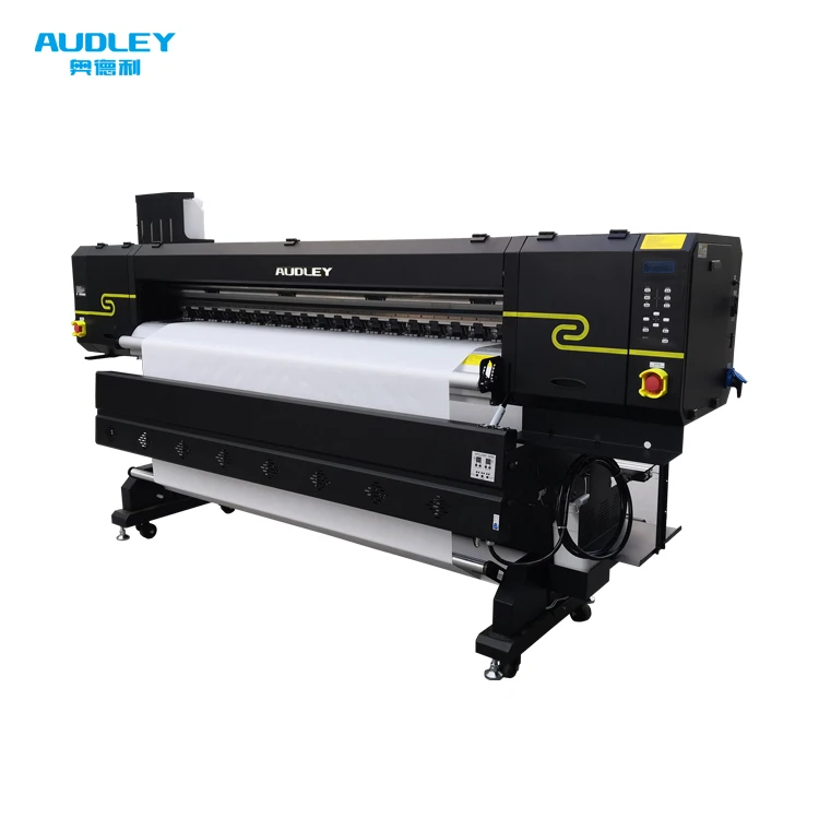 Audley F3 18m Dye Sublimation Textile Printing Machine With 3 Pieces I3200 A1 Heads Digital