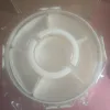 Caja de almacenamiento giratoria de 6 compartimentos (en caja)