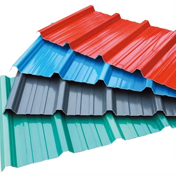 Soundproof colorful 2mm corrugated roof sheet upvc sheet for house factory