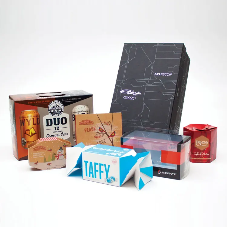 Custom Logo Paper Boxes Food Packaging Boxes For Small Business Candle