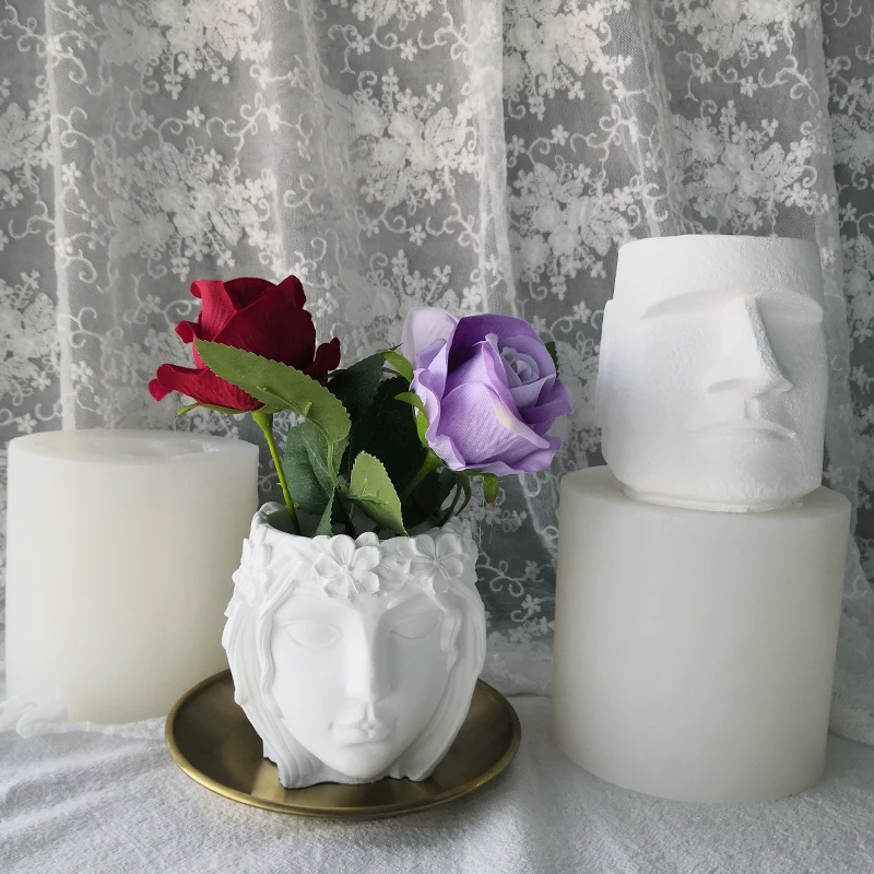 j2111 diy candlestick flower pot making