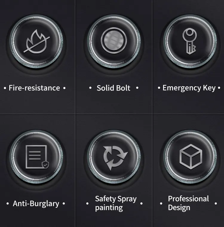 CEQSAFE Safe Box for Store Office Automatic Digital Security Money Fireproof Safe Box factory