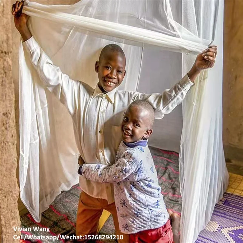 Противомоскитная сетка обработанная африканкой