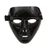 Eco-friendly pvc-uomo (nero brillante)-maschera da ballo di strada