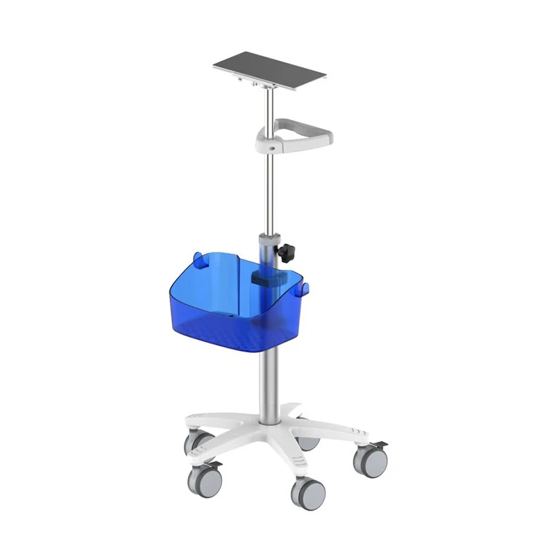 
 Good  price of medical Trolley Roll Stand with with baskets option  