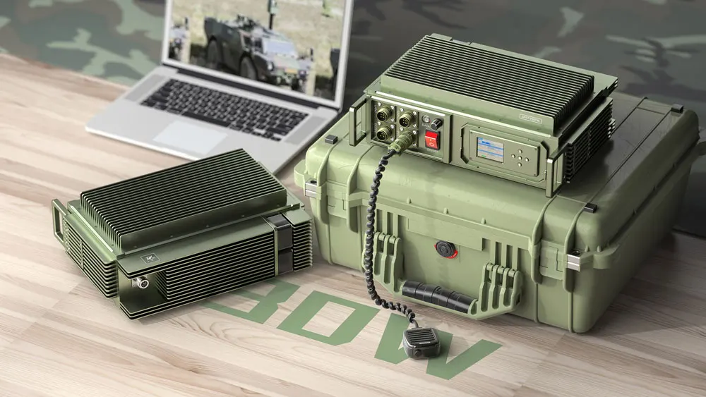 Rugged Design Wireless IP Video and Data Transceiver