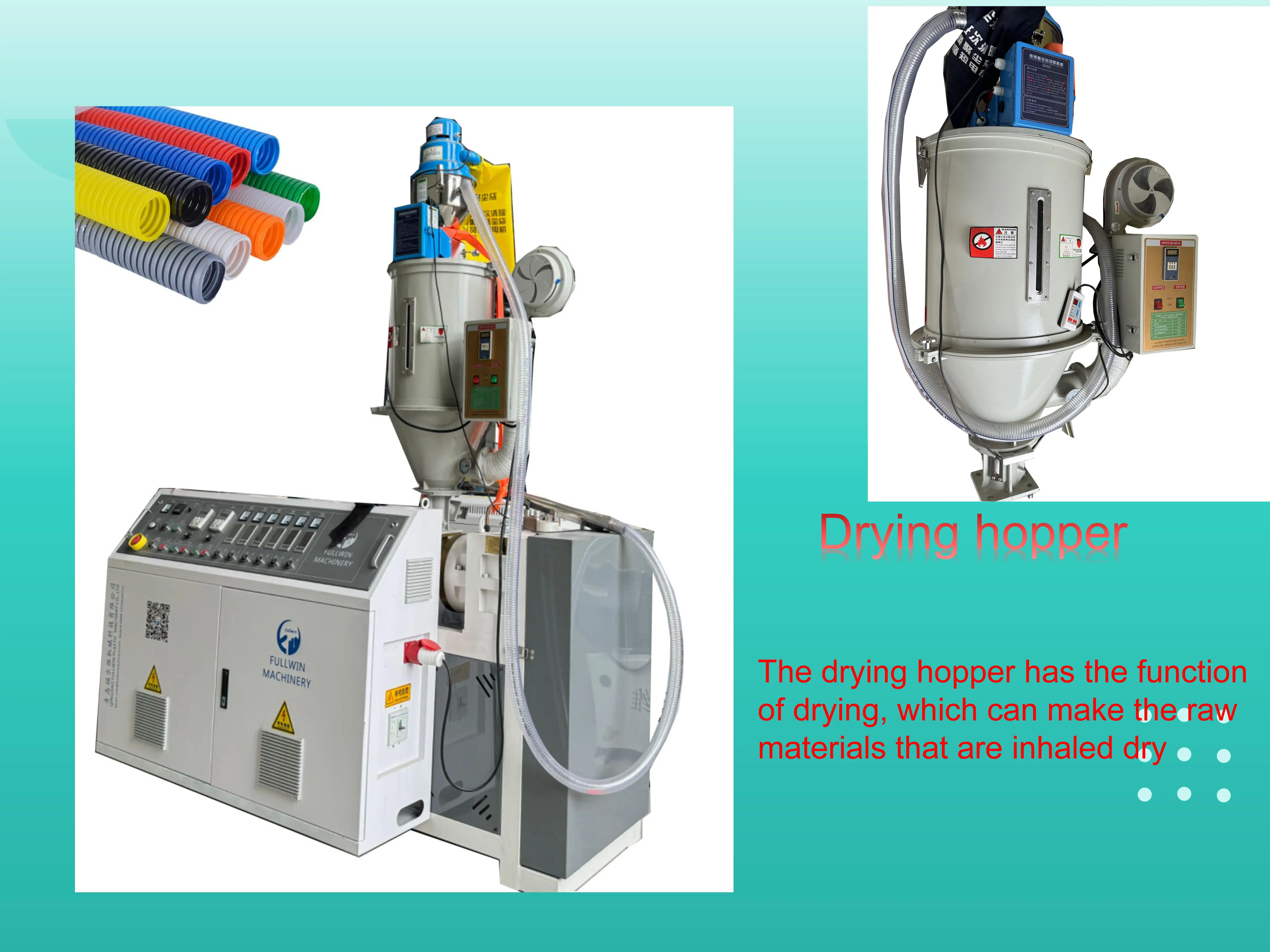 High Speed PVC PE PP Single Wall Corrugated Flexible Pipe Hose Shisha Water Smoking Hose Pipemaking extruder