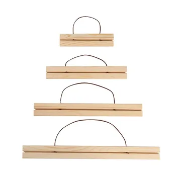 Wholesale Wooden Magnetic Poster Frame Hanger Poster Hanger for Photos Pictures