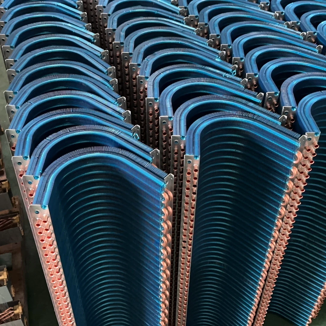 Customized U-Shaped Fin Tube Heat exchanger evaporator for refrigeration air-conditoner