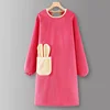 PinkLZ803Corduroy long sleeve rabbit ears