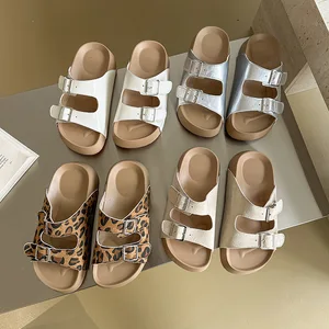 QuiteS 2026 New Summer Thick-Soled Sandals Casual Elegant Super Popular Platform Outdoor Wear Cushioned Beach Slippers for Women