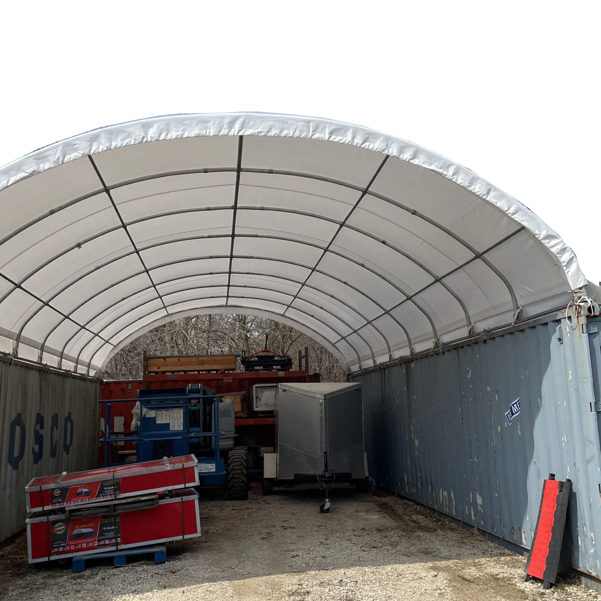 Alibaba.com: 40ft Shipping Dome Container Roofs, Industrial Storage ...