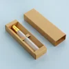 Frosted perfume bottle + Gold sprayer + Kraft box