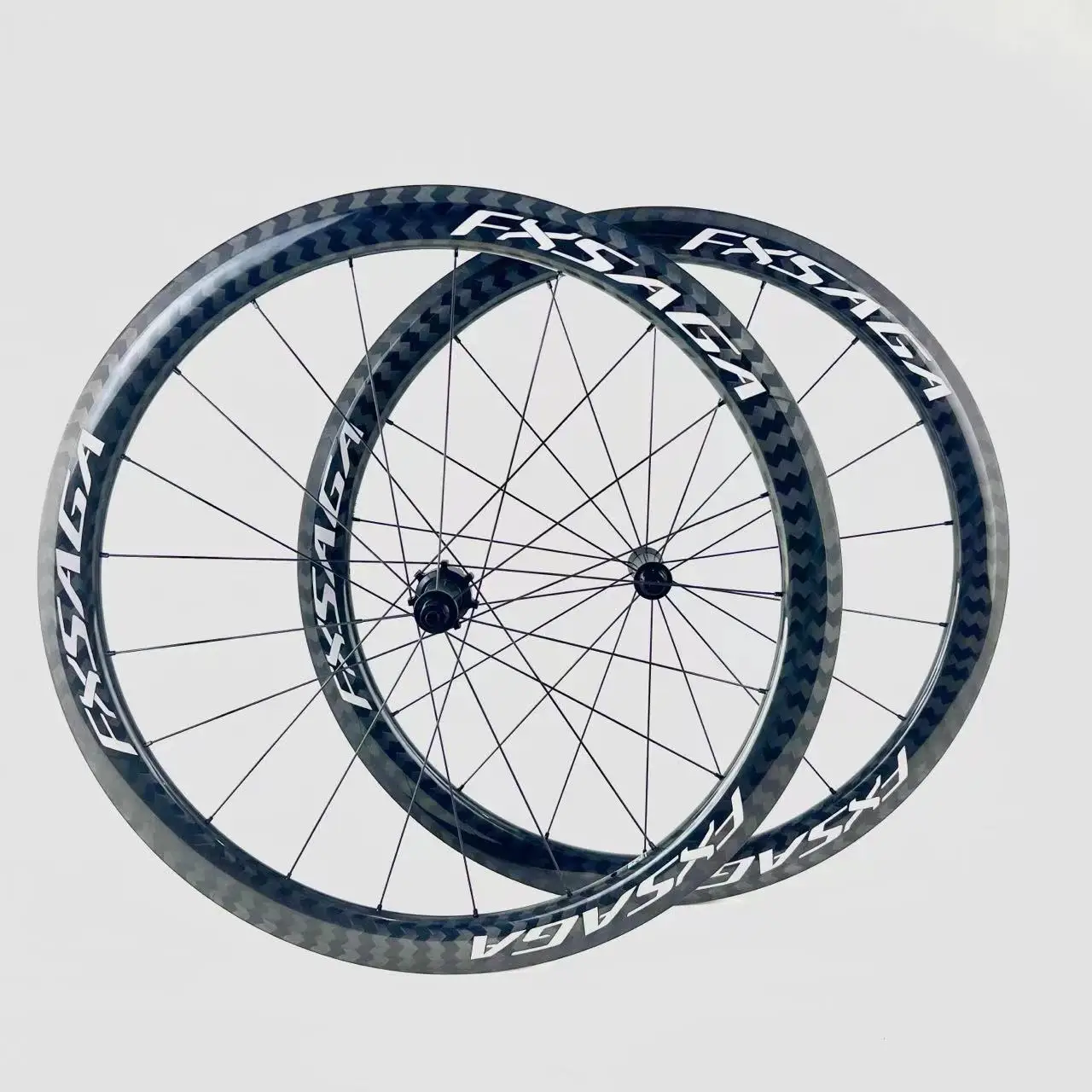 Fxsaga Road Bike Wheel Disc Brake R17 Carbon Wheels 18/21 Holes 700c