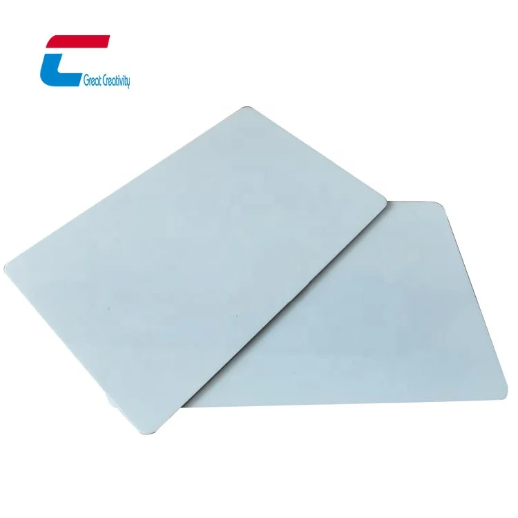Chuangixnjia Customized Shape Design Eco Friendly Bio Card Teslin Paper Card  for Id Card