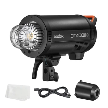 Godox QT400III 400Ws GN65 1/8000s High Speed Sync Studio Flash Strobe Light Photography Lighting