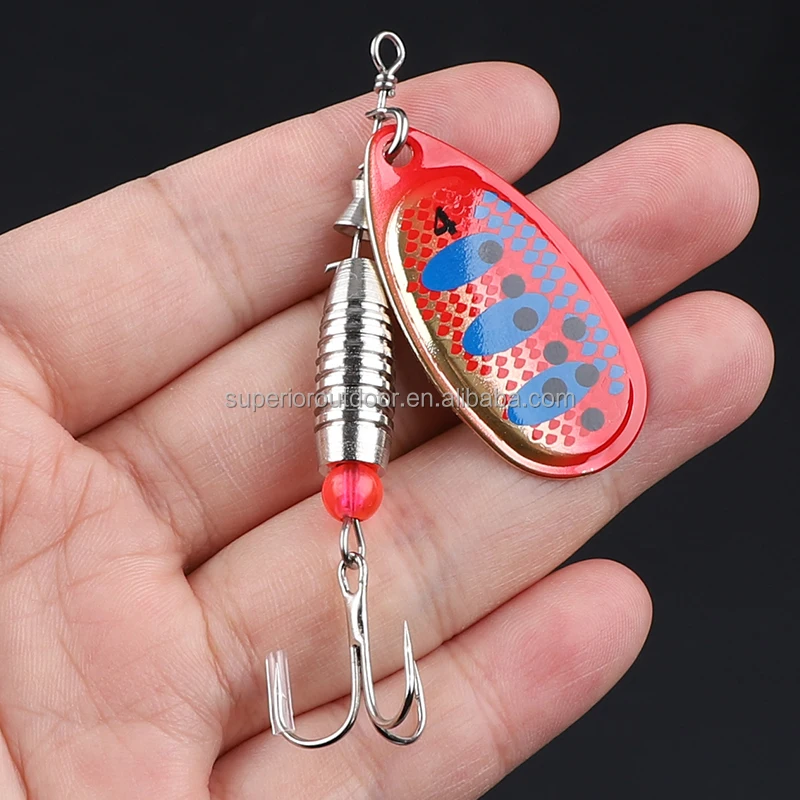 Superiorfishing Spinnerbait Spinner Blades Spinners Bait Wobbler Metal