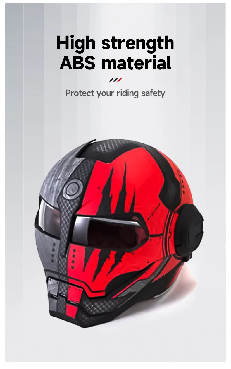 Full Face Modular Unique Motorcycles Helmet Casco De Para Motos Casque ...