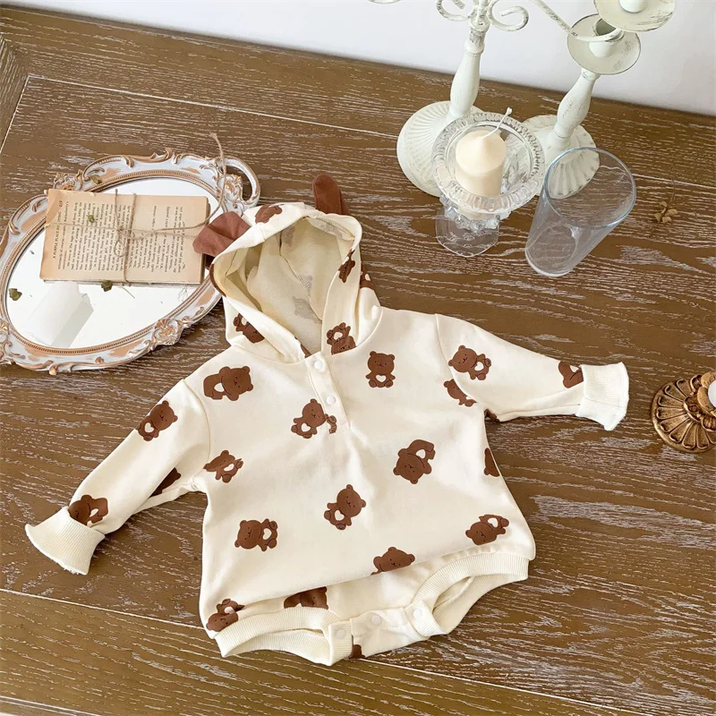 Ins Spring And Autumn Baby Clothing Sets Boy Long Sleeve Rompers