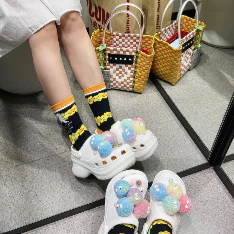 クロックス ボールチェーン チャーム プラスチックエンブレム クロックス ボールチェーン チャーム プラスチックエンブレム