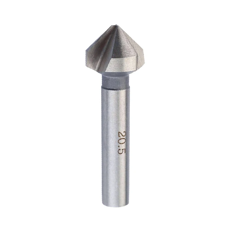 DIN335C 90 Degree 3 Flutes HSS Chamfer Countersink Drill Bit for ...