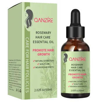 High Quality Natural Nourishing Smoothing Rosemary Hair Essential Oil For Hair Growth