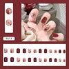 Colle feuille d'or rose R654