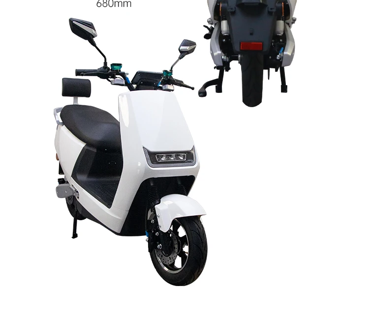 Hot Sale Electric Scooter Wholesale Long Range 1500W 72V Electric Motorcycle with Pedal