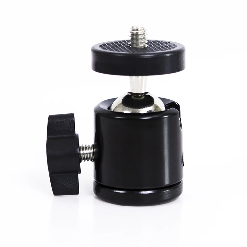 2020热卖金属万向节球头,带热靴适配器支架,用于三脚架手机支架 - buy