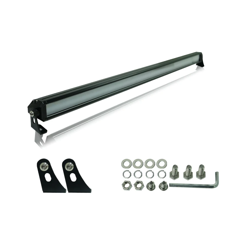 42inch Multi Color RGB Bar Warning Light Strobe 12V Led Light Bar With Turn Brake Reverse Lights