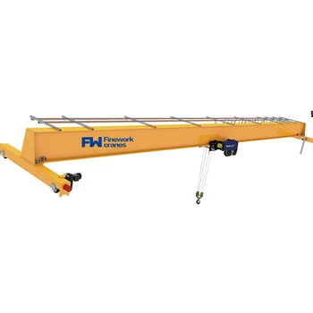 5t 10t 20t 50t Single Girder Workshop Overhead Crane Electric Bridge ...