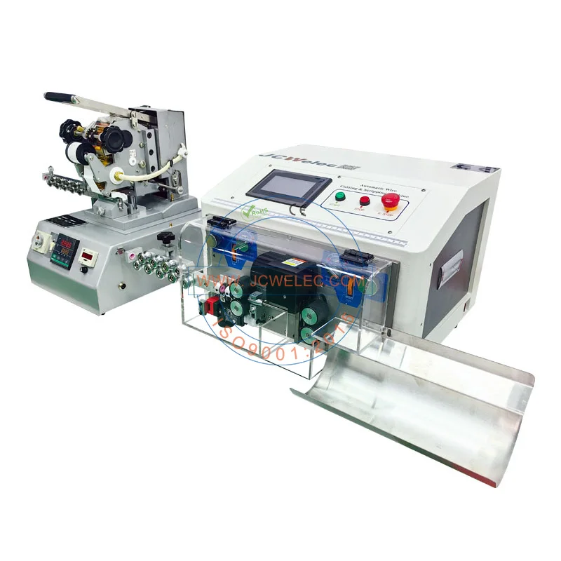 JCW-CS03 Chinese Factory Automatic Cable Cutting Stripping Machine Wire Peeling Stripper Machine