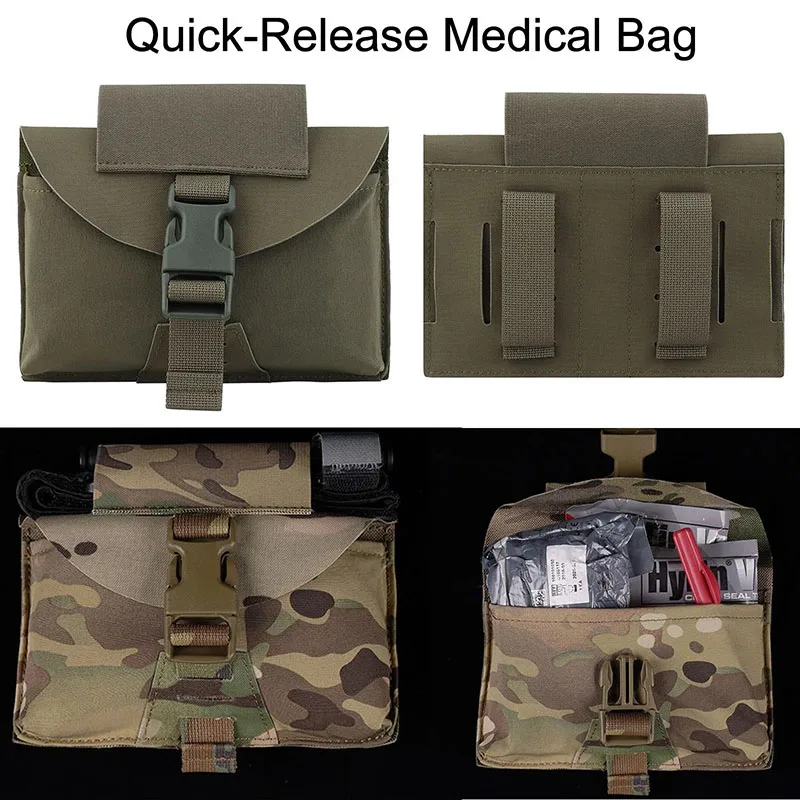 Wholesale High Density Material Belt Set with Tactical Holster Dump Pouch Medical Pouch Adjustable Hunting Tactical Belt