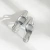 Silver stiletto heels 8cm