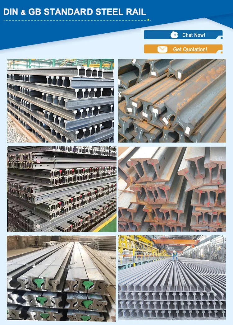 High Stability Railway Raillroad Steel Rail Steel Rail S14