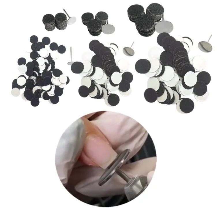 Sand Paper Replacement Pad Disc for Electric Foot File Callus Pedicure Tools Foot File Replacement Pads Foot Grinder Pad