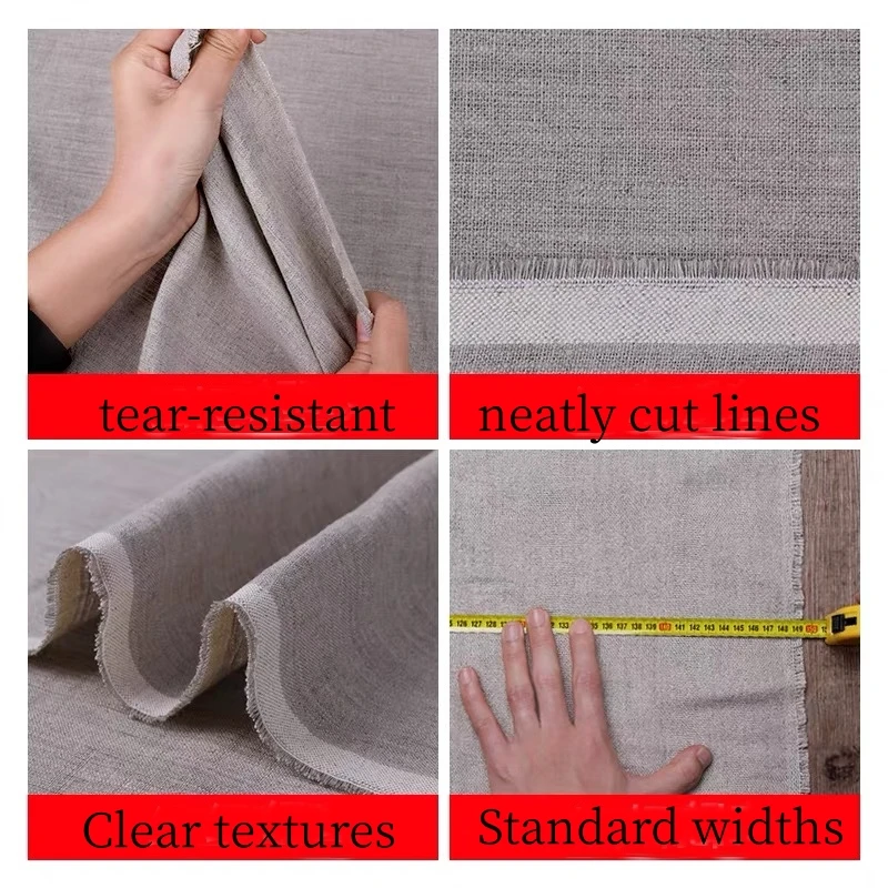 DIY Unprimed Belgian Linen Canvas for Artist Acrylic Oil Art Painting Supplies